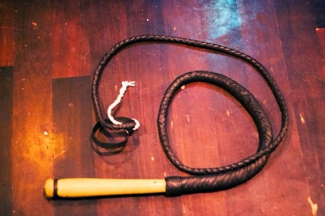 6ft Premium Swivel Handle Bullwhip - Image 2
