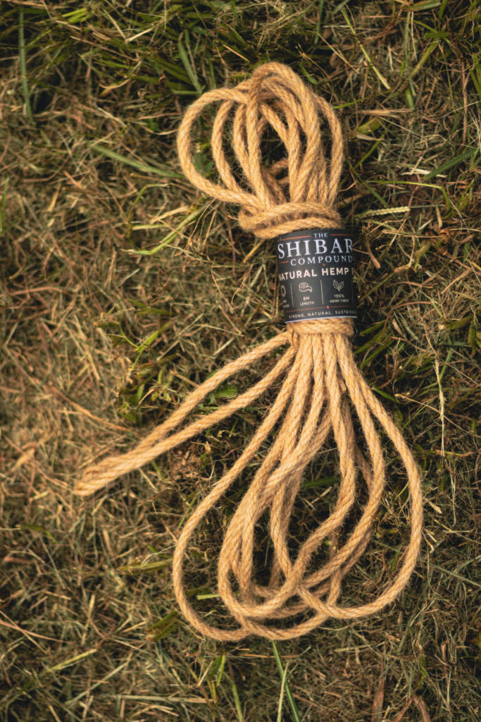 6mm Natural Hemp Shibari Rope – 10m