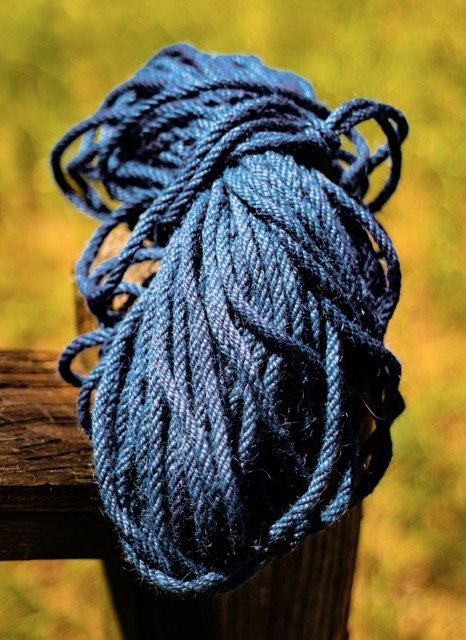 BRILLIANT BLUE 100% HEMP ROPE – 6MM X 10M